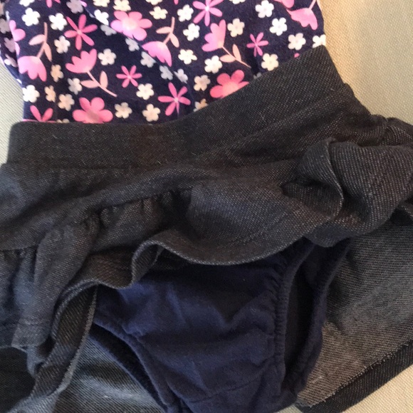 Jumping Beans Denim Look Skirt w Top - Picture 4 of 4